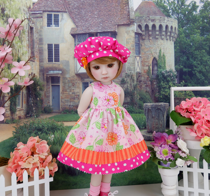 Sunnyside Garden - dress with boots for Ruby Red Fashion Friends doll