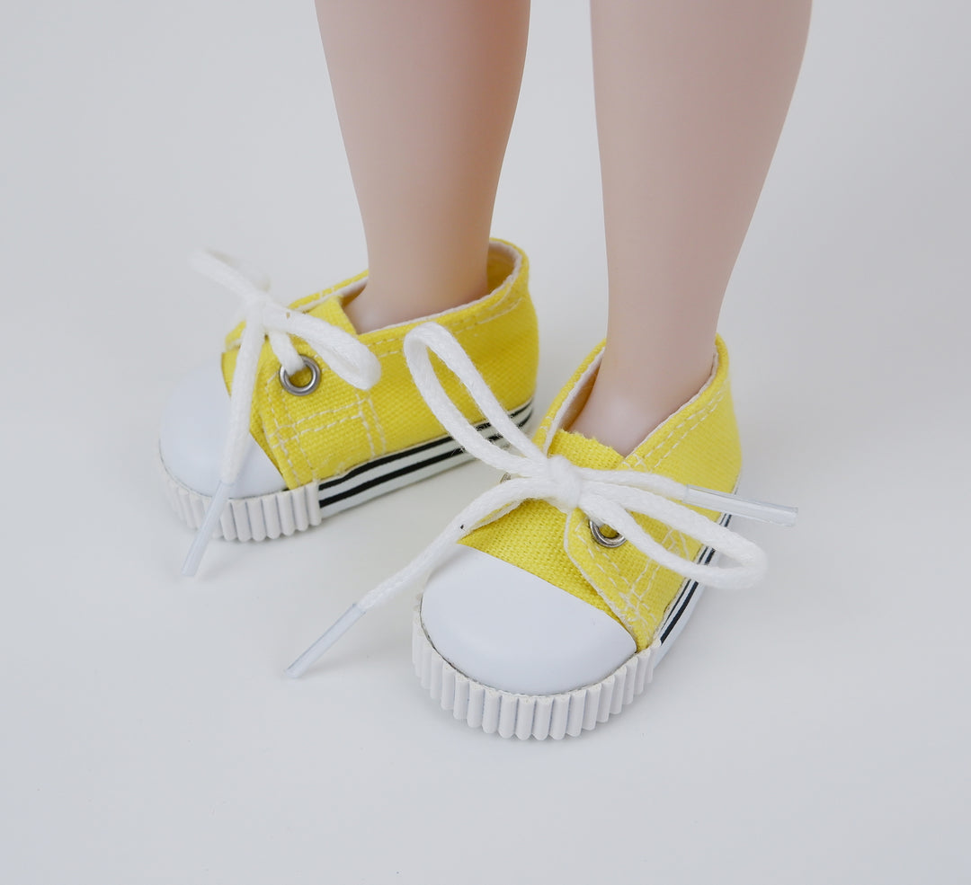 FACTORY SECONDS Tennis Shoes - Sunshine Yellow