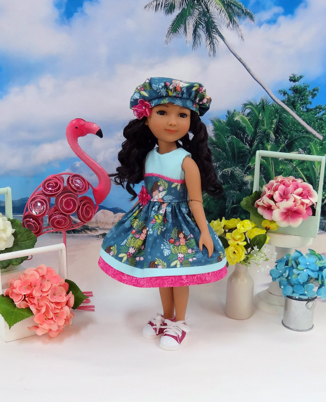 Surfer Girl - dress for Ruby Red Fashion Friends doll