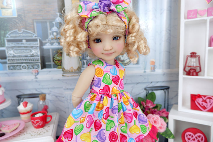 Sweet Candy - top & bloomers with boots for Ruby Red Fashion Friends doll