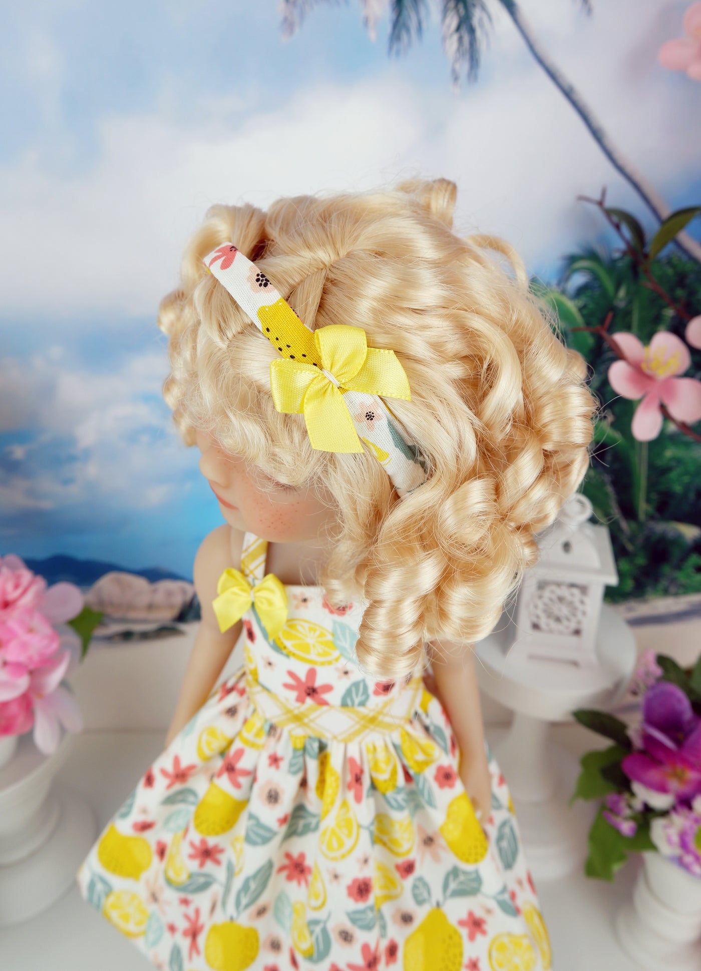 Sweet Lemons - dress with shoes for Ruby Red Fashion Friends doll