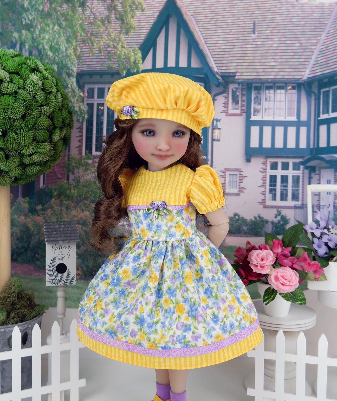 Sweet Spring - dress and shoes for Ruby Red Fashion Friends doll