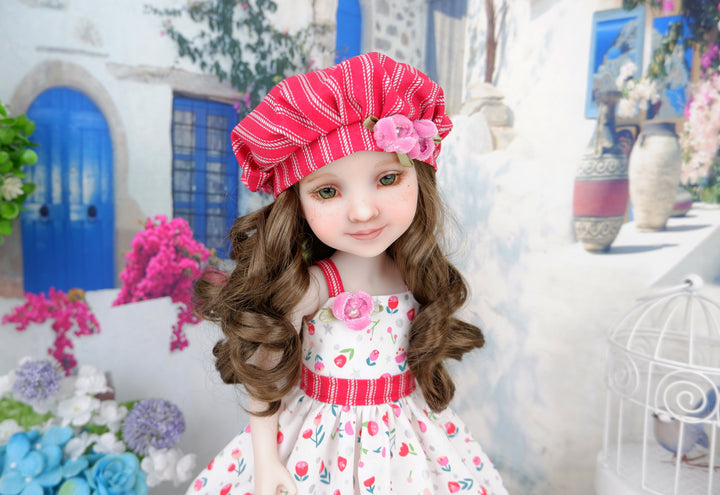 Sweet Valerian - dress with shoes for Ruby Red Fashion Friends doll