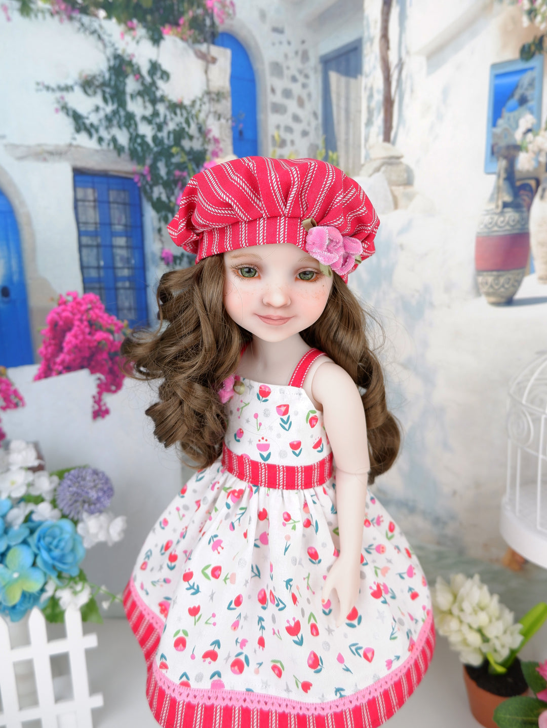Sweet Valerian - dress with shoes for Ruby Red Fashion Friends doll