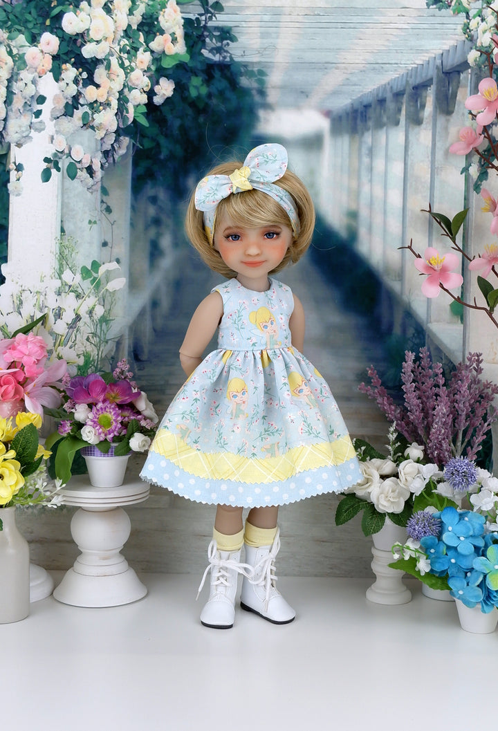 Tinkerbell - dress with boots for Ruby Red Fashion Friends doll