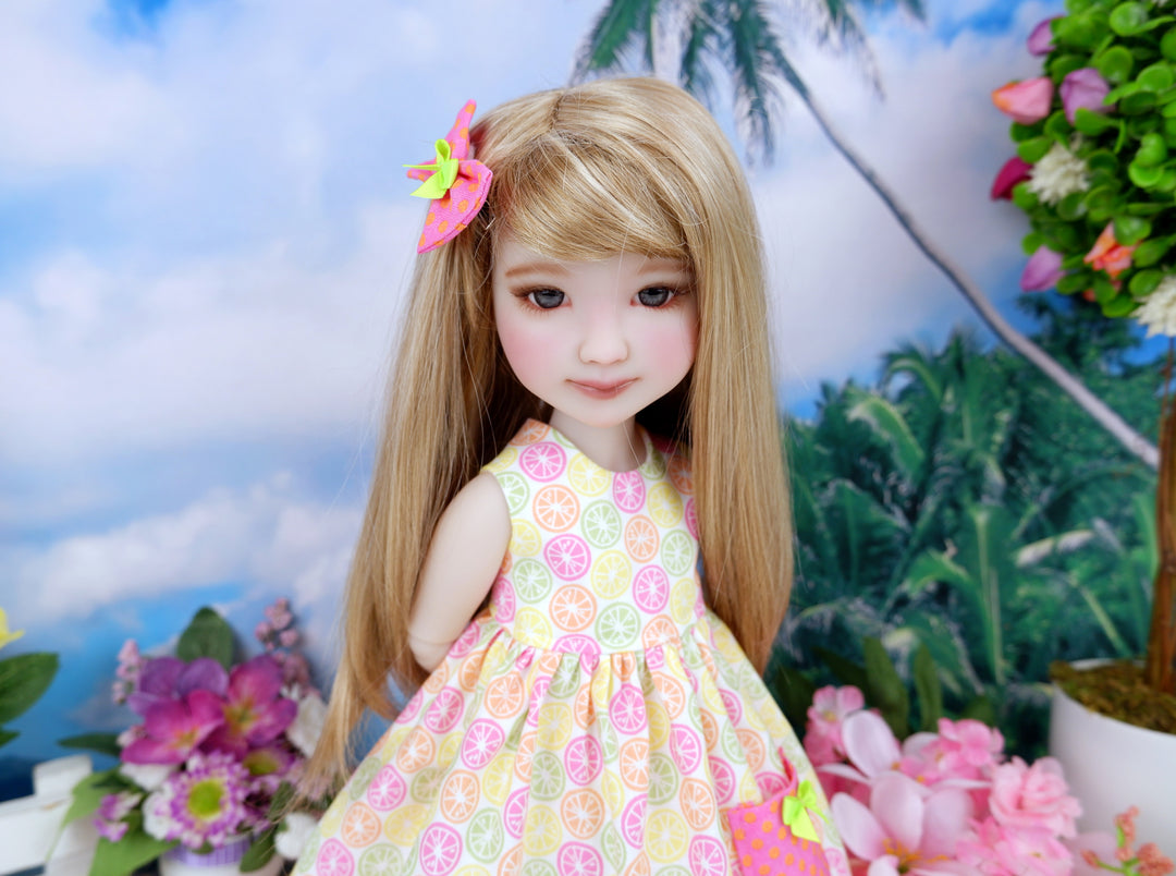 Tropic Citrus - dress with shoes for Ruby Red Fashion Friends doll