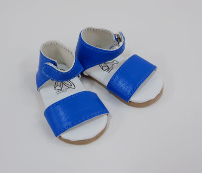 Snap Sandals - True Blue
