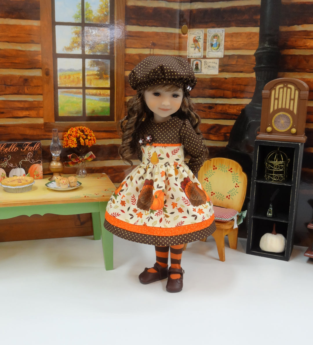 Turkey Day - dress for Ruby Red Fashion Friends doll