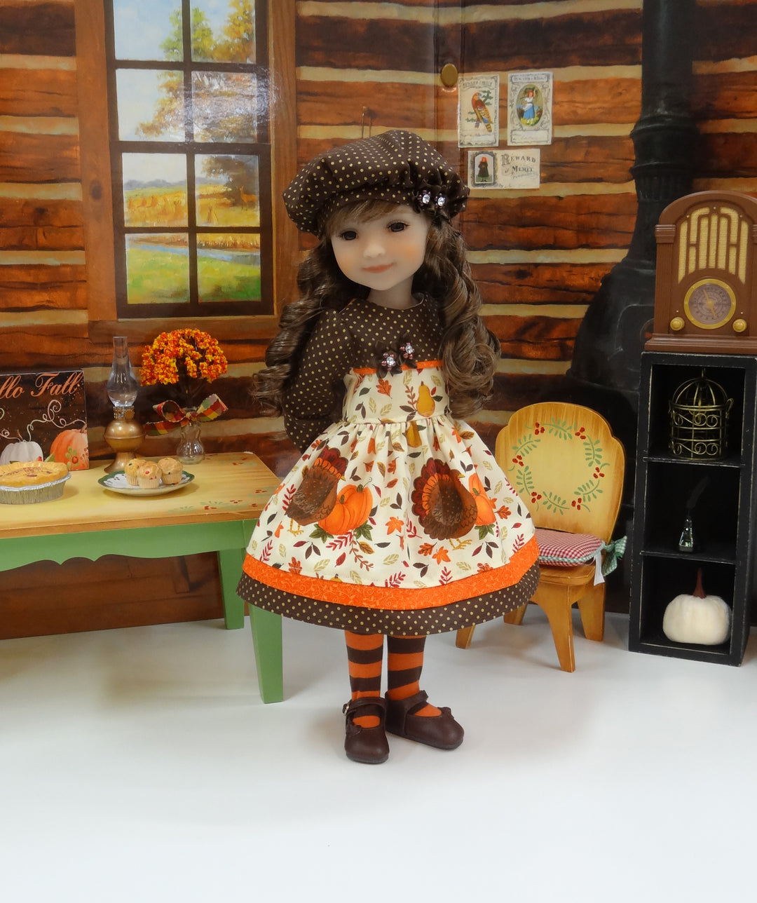 Turkey Day - dress for Ruby Red Fashion Friends doll