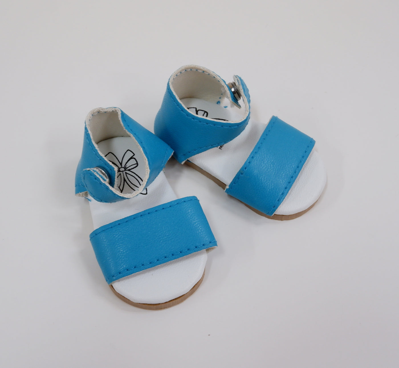 Snap Sandals - Turquoise