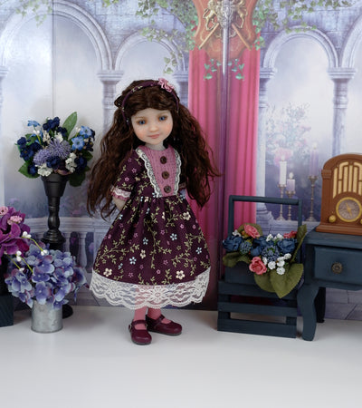 Twilight Garden - dress with shoes for Ruby Red Fashion Friends doll
