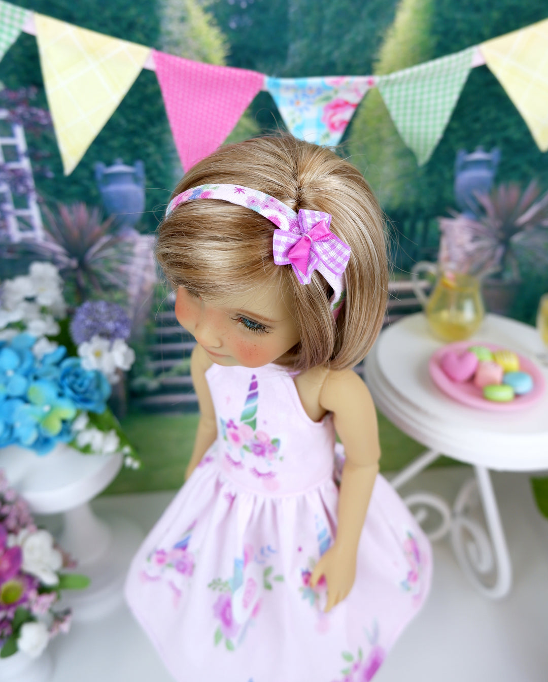 Unicorn Crown - dress with shoes for Ruby Red Fashion Friends doll