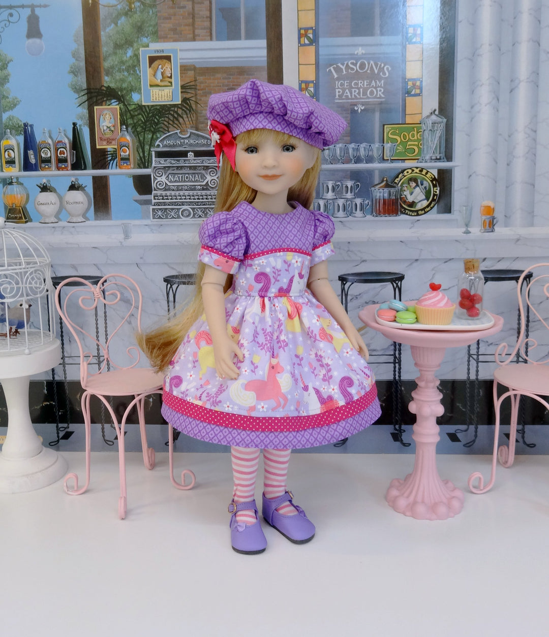 Unicorn Playground - dress for Ruby Red Fashion Friends doll