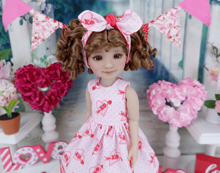 Valentine Love - dress with shoes for Ruby Red Fashion Friends doll