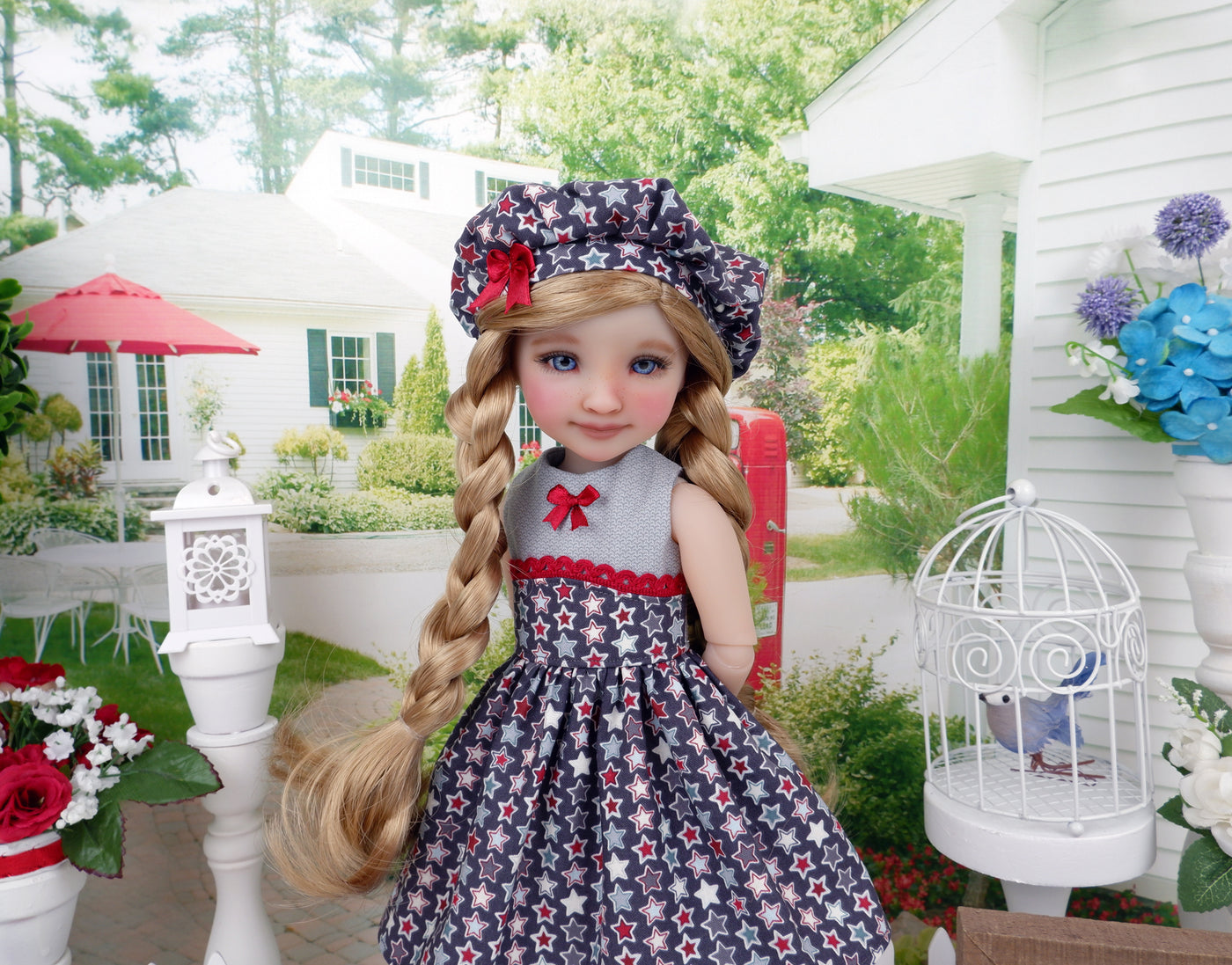 Victory Stars - dress and shoes for Ruby Red Fashion Friends doll