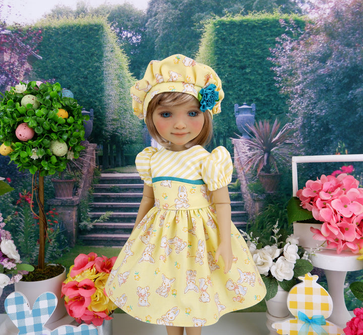 Vintage Easter - dress with shoes for Ruby Red Fashion Friends doll