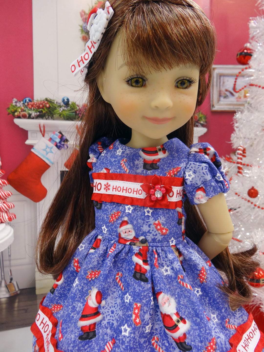 Visit from Santa - dress for Ruby Red Fashion Friends doll