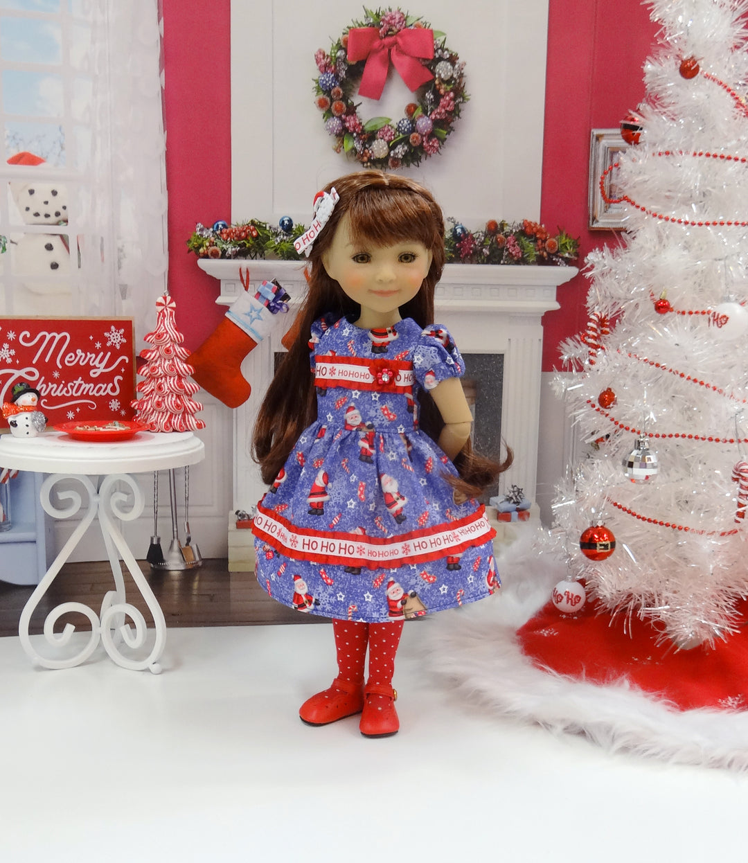 Visit from Santa - dress for Ruby Red Fashion Friends doll