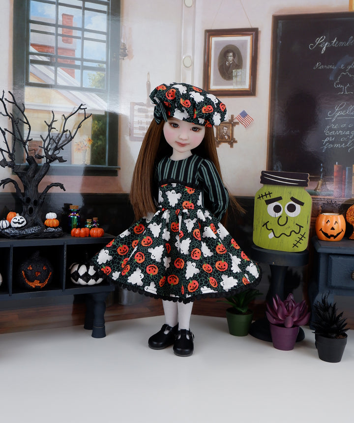 Wee Bit Haunted - dress with shoes for Ruby Red Fashion Friends doll