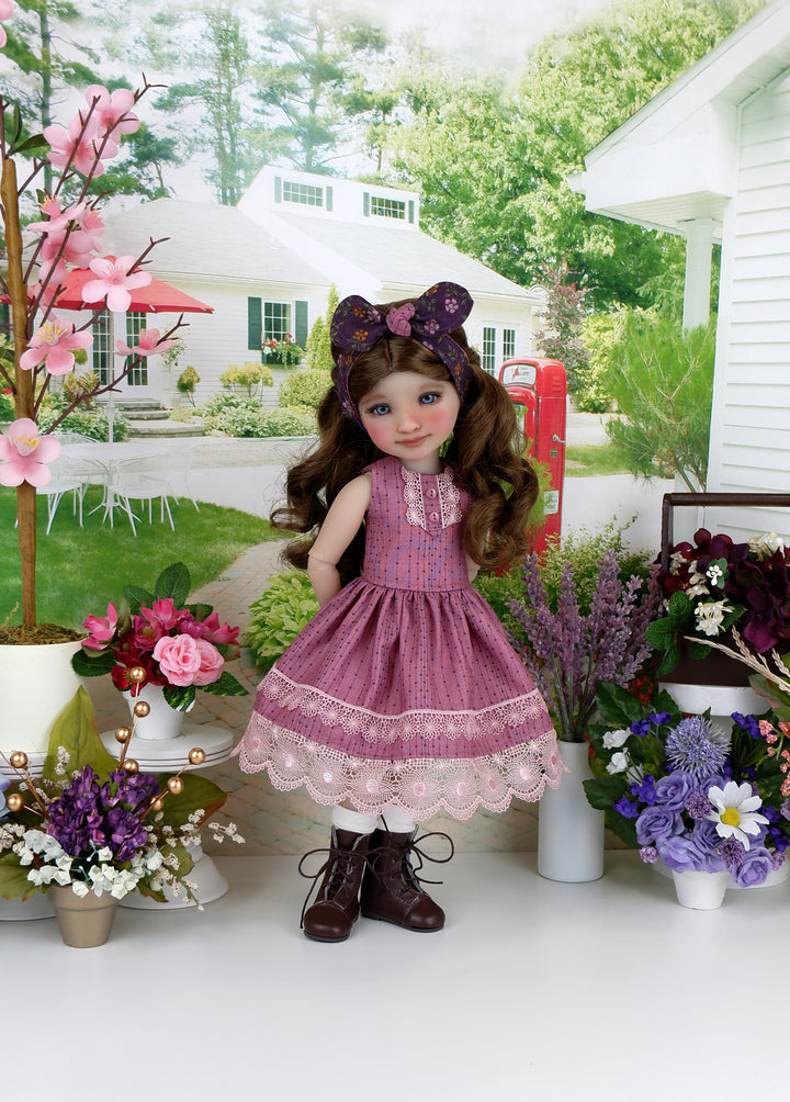 Western Posies - dress and blazer with boots for Ruby Red Fashion Friends doll