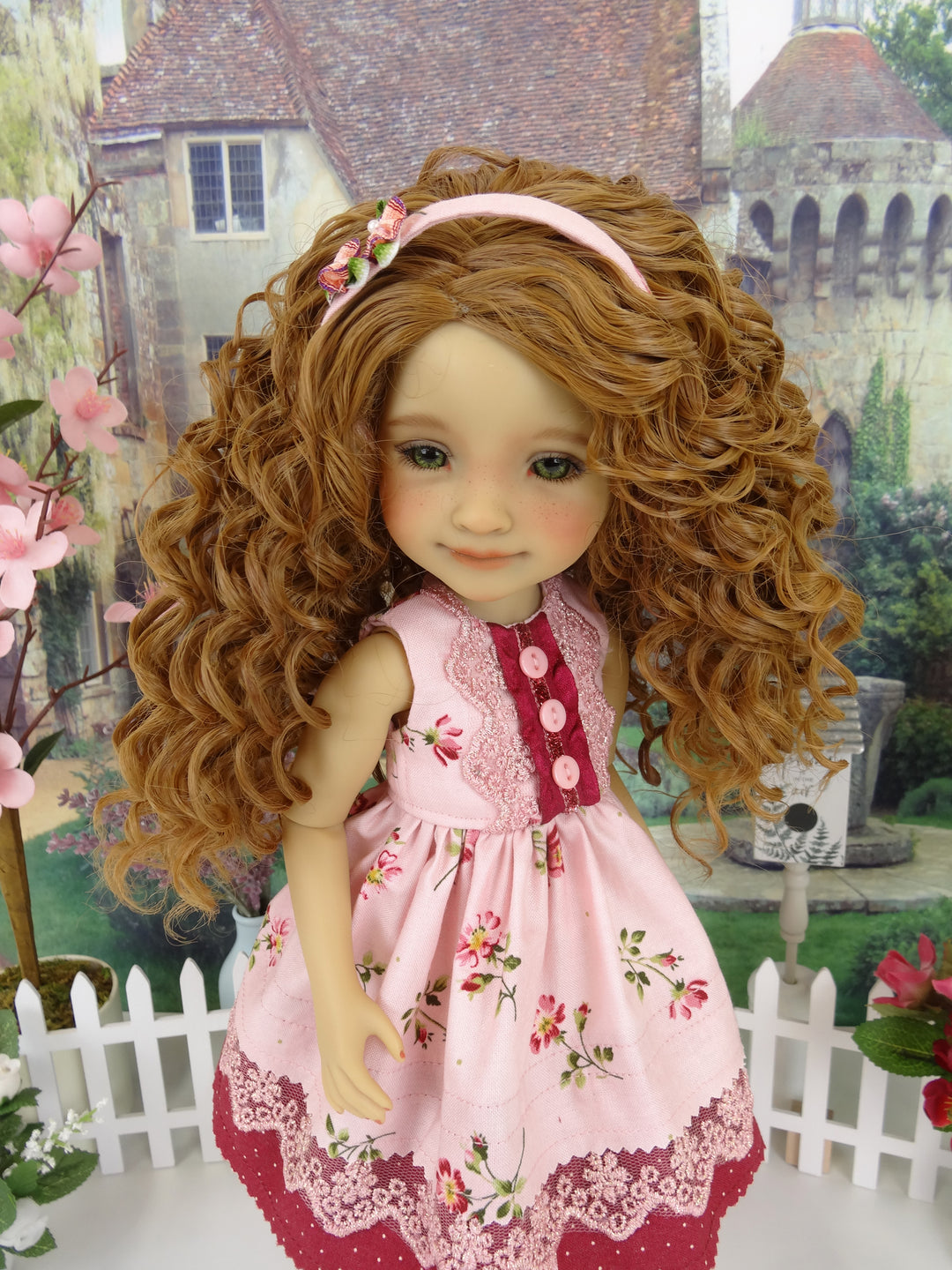 Wild Rose - dress with boots for Ruby Red Fashion Friends doll