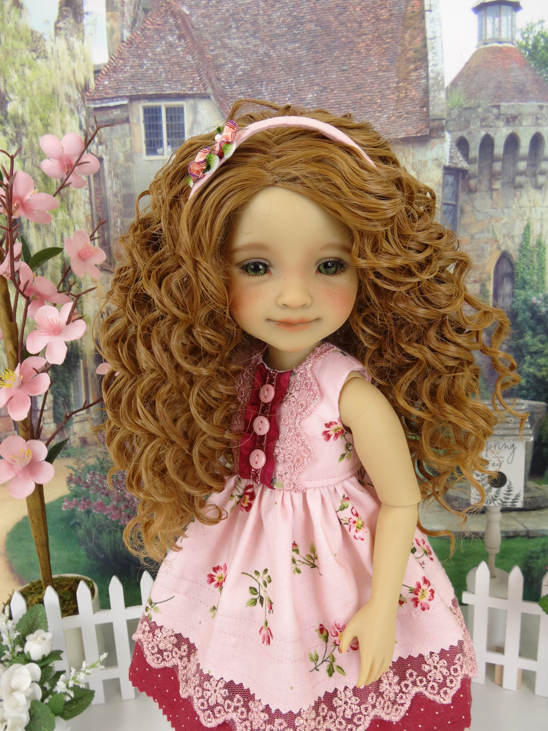 Wild Rose - dress with boots for Ruby Red Fashion Friends doll