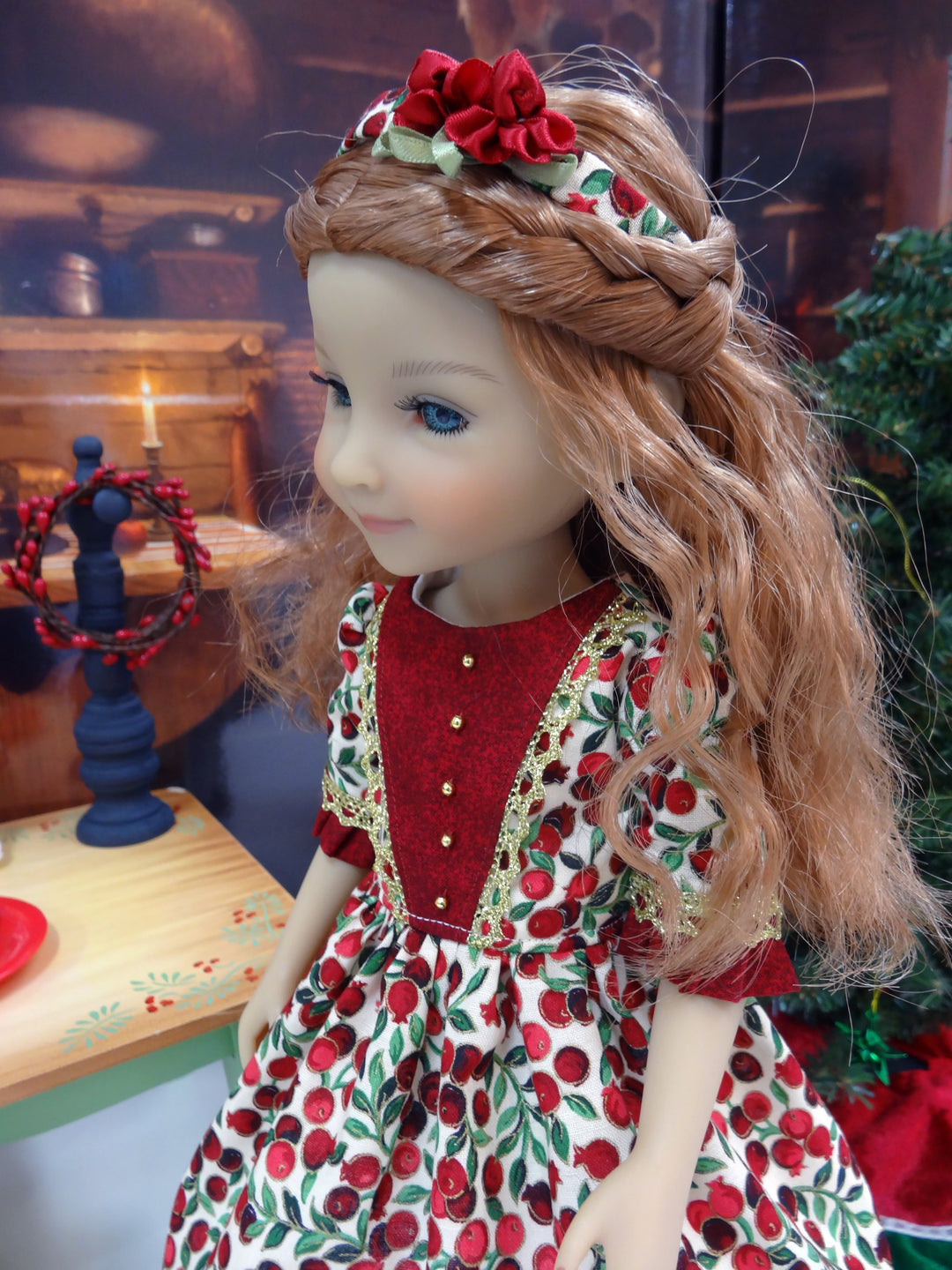 Winter Berries - dress for Ruby Red Fashion Friends doll