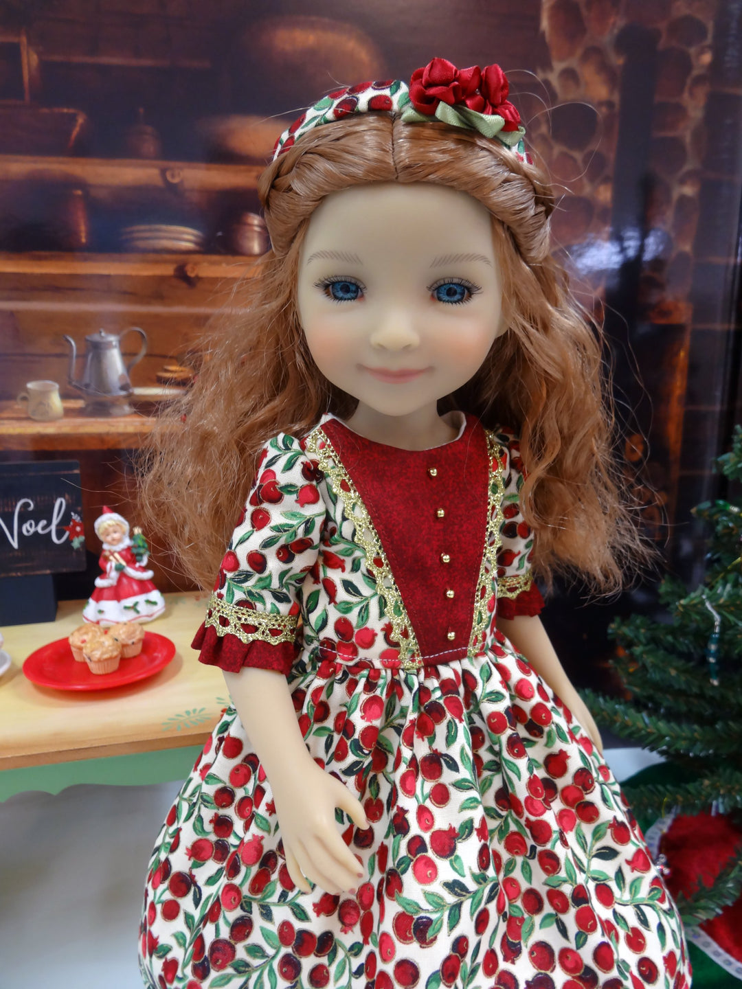Winter Berries - dress for Ruby Red Fashion Friends doll