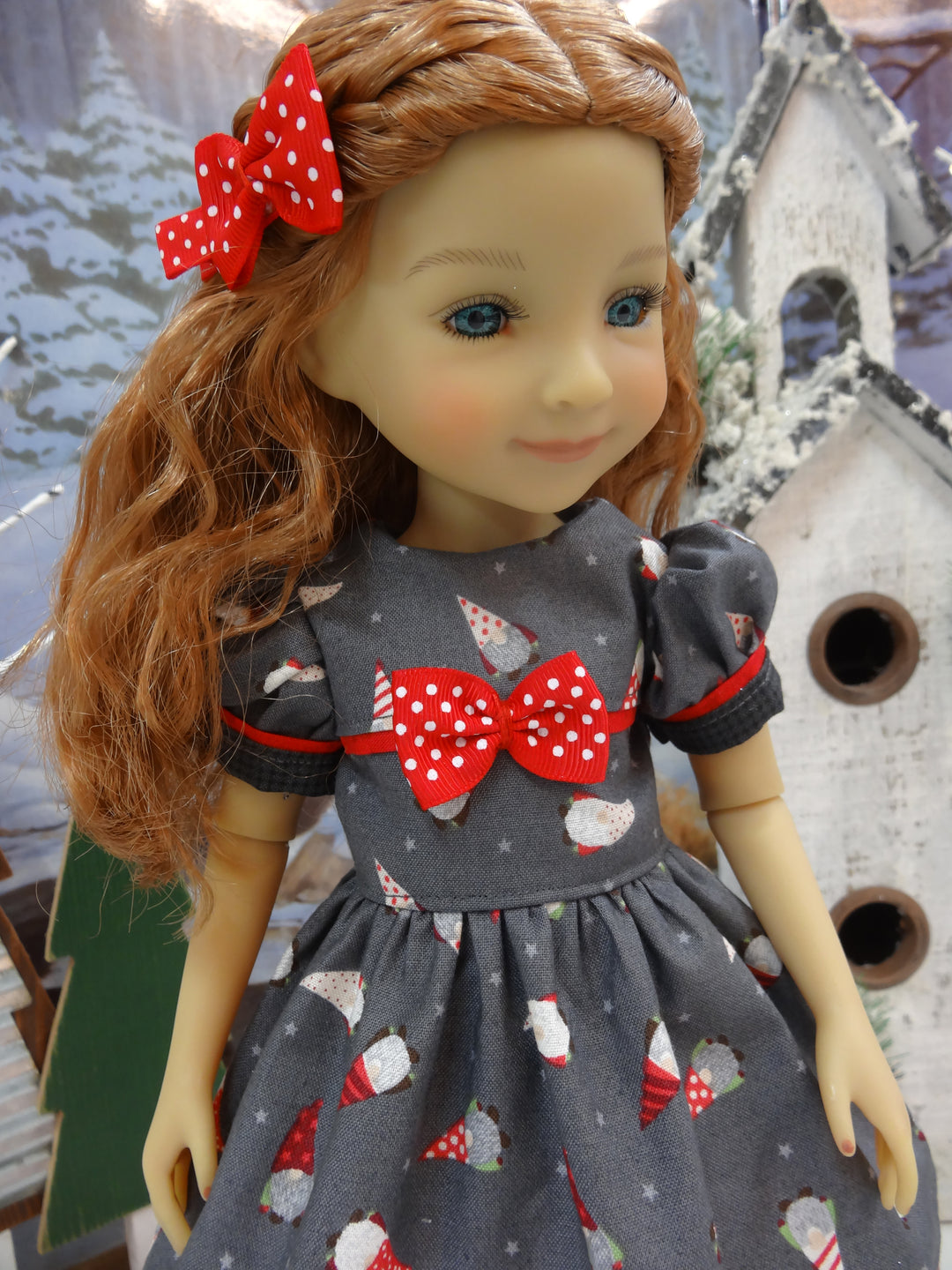Winter Gnomes - dress for Ruby Red Fashion Friends doll