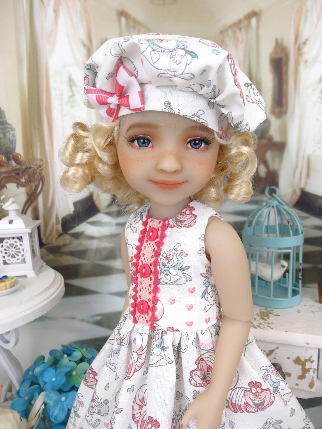 Wonderland Mischief - dress with shoes for Ruby Red Fashion Friends doll
