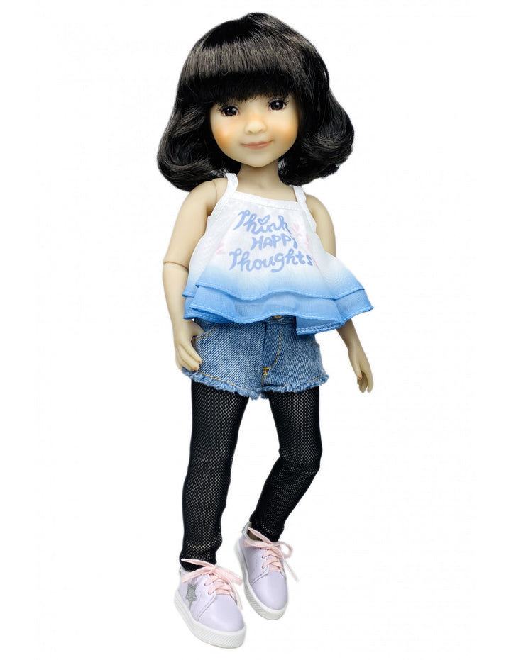 Think Happy Thoughts Hanna - Ruby Red Fashion Friend doll